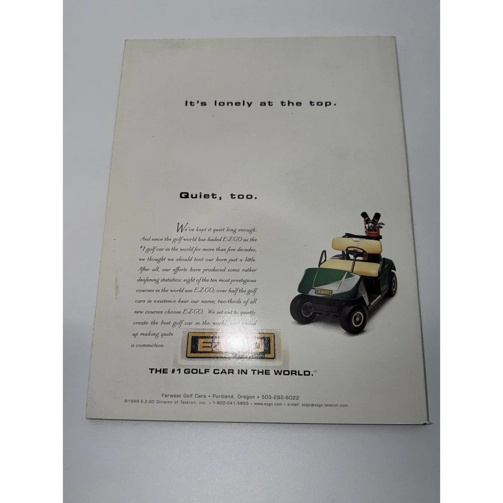 Masters 2000 Tournament Guide Augusta‎ Magazine Tiger Woods Era